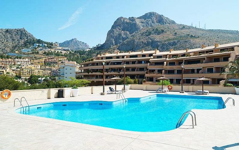 Апартаменты Pueblo Mascarat Con Vista Al Mar Altea la Vieja Экстерьер фото