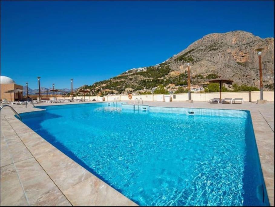 Апартаменты Pueblo Mascarat Con Vista Al Mar Altea la Vieja Экстерьер фото